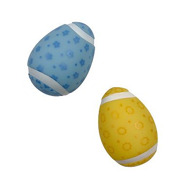 Woof 2-Pack Vinyl Egg Dog Toys