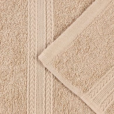 SUPERIOR Cotton 6-Piece Solid Hand Towel Set