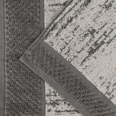 SUPERIOR 12-pc. Lodie Cotton Plush Absorbent Jacquard Towel Set