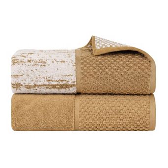 SUPERIOR 2 pc Lodie Cotton Bath Sheet Set