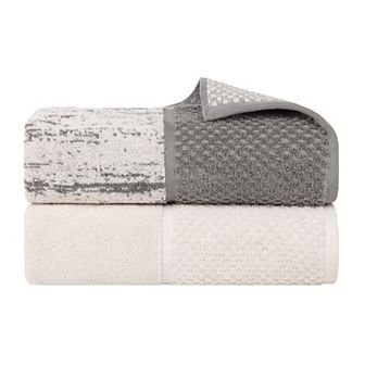 SUPERIOR 2 pc Lodie Cotton Bath Sheet Set