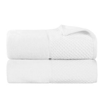 SUPERIOR 2 pc Lodie Cotton Bath Sheet Set