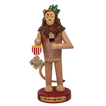 Kurt Adler 10 in Wizard of Oz Cowardly Lion Nutcracker