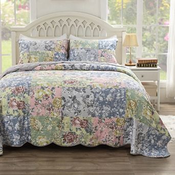 Greenland Home Fashions Emma Quilt Set