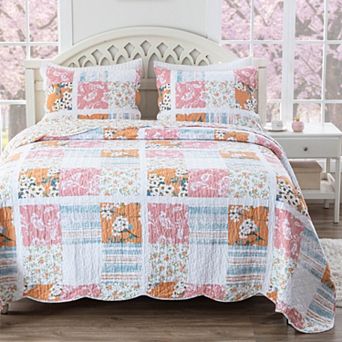Greenland Home Fashions Everly Quilt Set