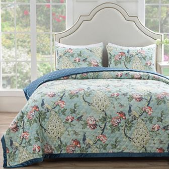 Greenland Home Fashions Pavona Quilt Set