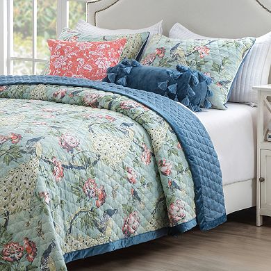 Greenland Home Fashions Pavona Quilt Set