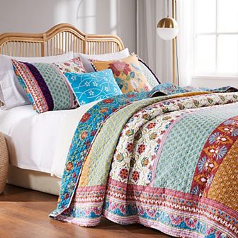 Greenland Home Fashions Thalia Quilt Set