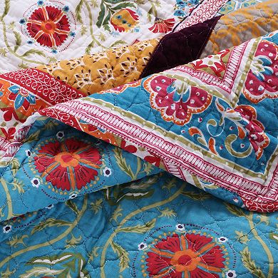 Greenland Home Fashions Thalia Quilt Set