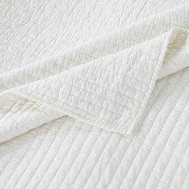 Greenland Home Fashions Monterrey White Quilt Set