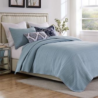 Greenland Home Fashions Monterrey White Quilt Set