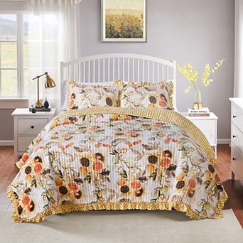 Greenland Home Fashions Somerset Quilt Set