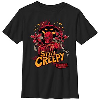 Boys 8-20 Stranger Things Stay Creepy Graphic Tee