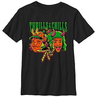 Boys 8-20 Stranger Things Thrills And Chills Graphic Tee