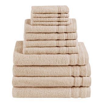 510 Design 400GSM Essential Bundle Quick Dry Cotton 12 pc Towel Set