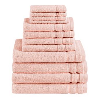 510 Design 400GSM Essential Bundle Quick Dry Cotton 12 pc Towel Set