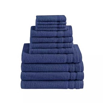 510 Design 400GSM Essential Bundle Quick Dry Cotton 12 pc Towel Set