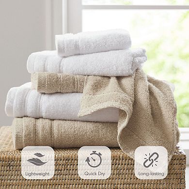 510 Design 400GSM Essential Bundle Quick Dry Cotton 6PC Towel Set