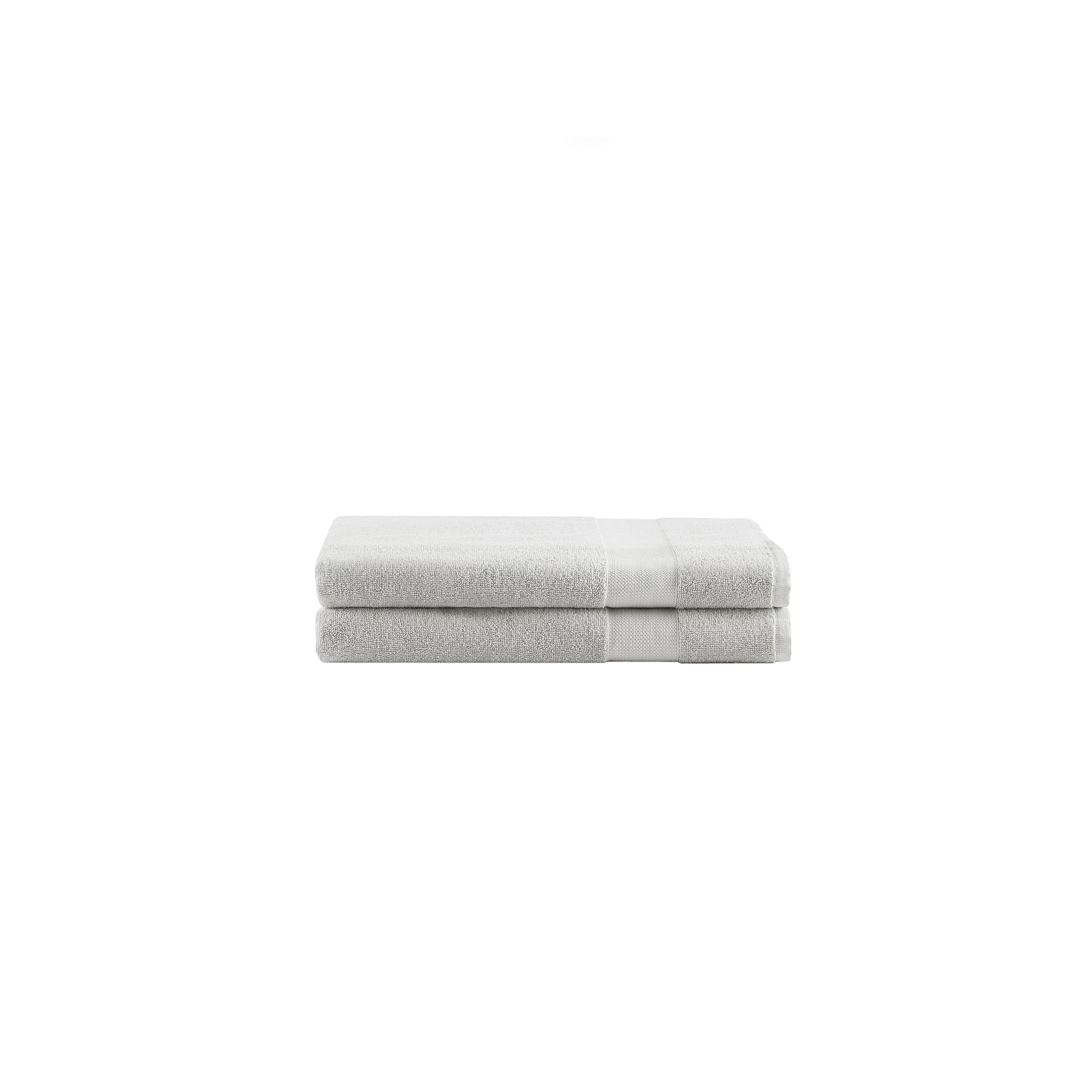 510 Design Premium Turkish Cotton 500GSM Plush 2PC XL Towel Set, Light Gray