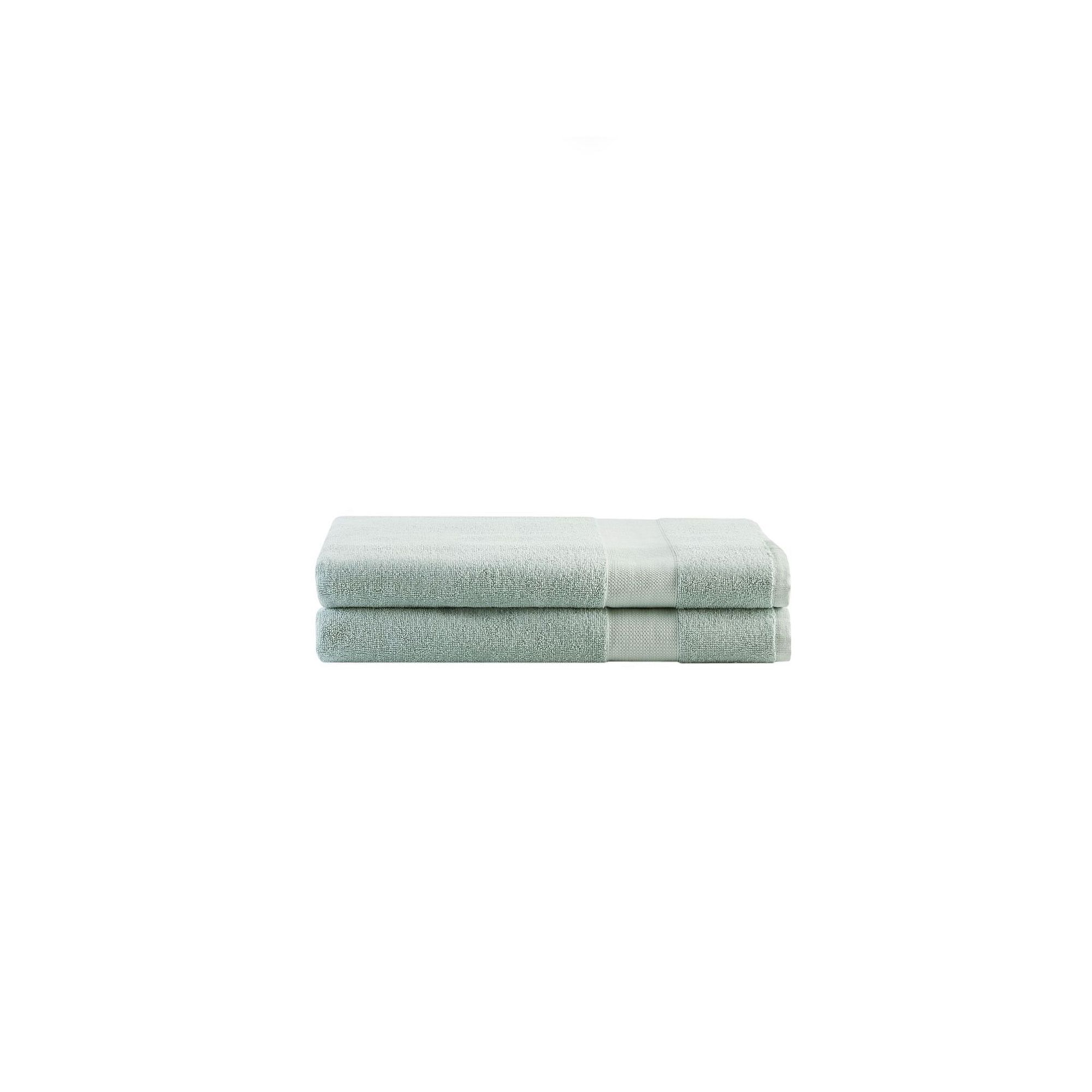 510 Design Premium Turkish Cotton 500GSM Plush 2PC XL Towel Set, Seafoam
