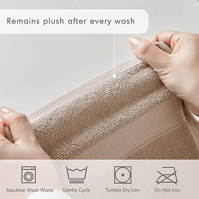 510 Design Premium Turkish Cotton 500GSM Plush 4PC Towel Set