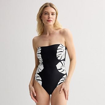Women's Freshwater Bandeau One-Piece Swimsuit
