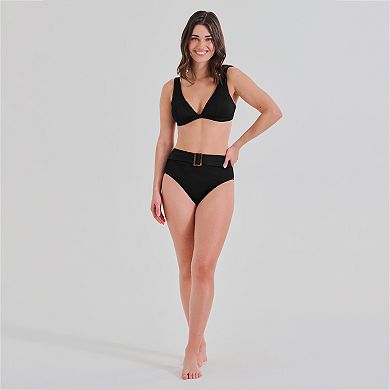 Women's Freshwater Banded Longline Bra Swim Top