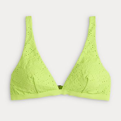Women's Freshwater Banded Longline Bra Swim Top