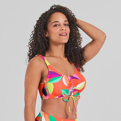 Women's Freshwater D-Cup Shirred Swim Top