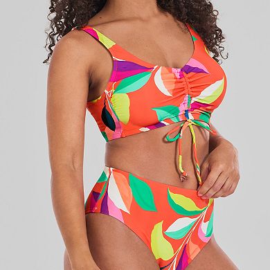 Women's Freshwater D-Cup Shirred Swim Top