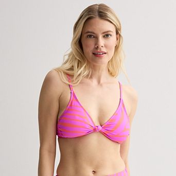 Women's Freshwater Front Knot Triangle Swim Top