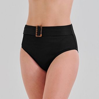 Women's Freshwater High Waist Belted Swim Bottoms