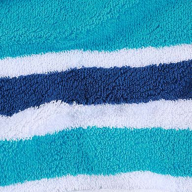 SUPERIOR Oceana Striped Oversized Lightweight Cotton Beach Towel