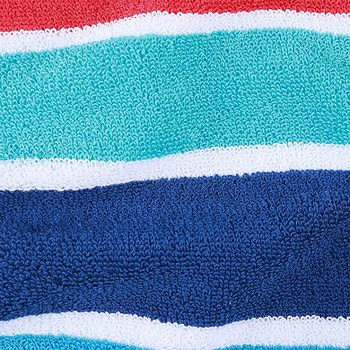 SUPERIOR Ocean Striped Oversized Lightweight Cotton Beach Towel