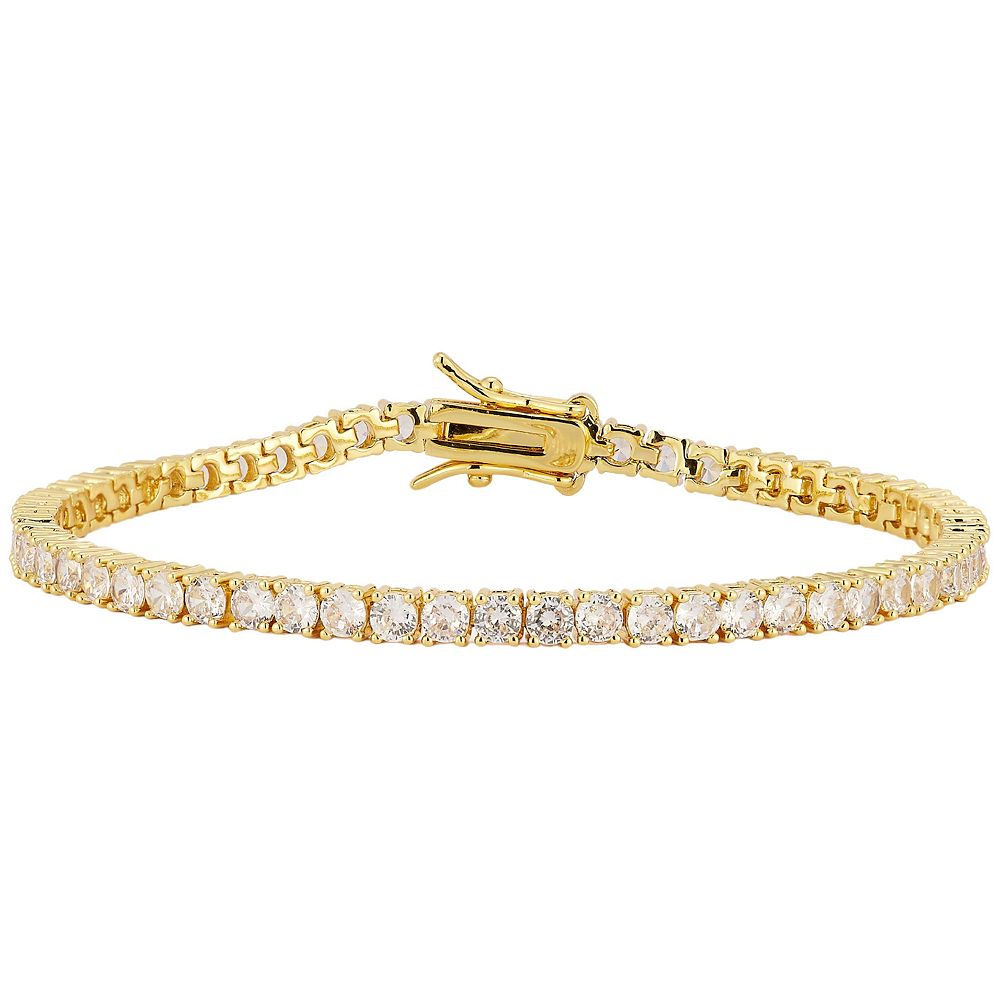 WINX 18k Gold Plated Cubic Zirconia Tennis Bracelet