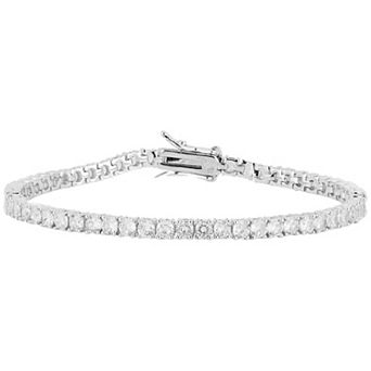 WINX 18k Gold Plated Cubic Zirconia Tennis Bracelet