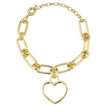 WINX 18k Gold Plated Open Heart Bracelet