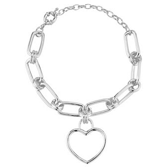 WINX 18k Gold Plated Open Heart Bracelet