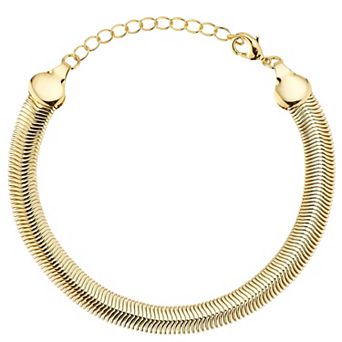WINX 18k Gold Plated Snake Chain Bracelet
