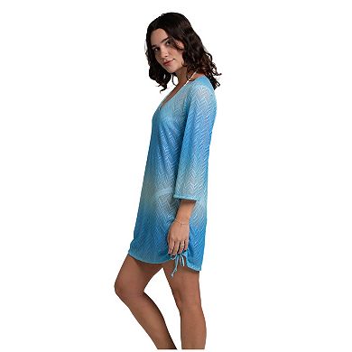 Women's Portocruz V-Neck Tunnel Side Tunic Swim Cover Up
