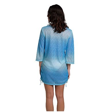 Women's Portocruz V-Neck Tunnel Side Tunic Swim Cover Up