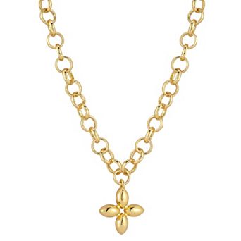WINX 18k Gold Plated Clover Necklace