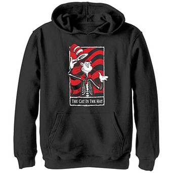 Boys 4-20 Dr. Seuss The Cat In The Hat Card Graphic Hoodie