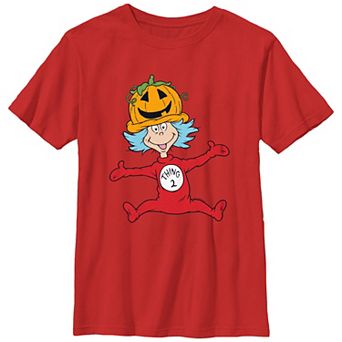 Boys 8-20 Dr. Seuss Thing 2 Pumpkin Hat Graphic Tee