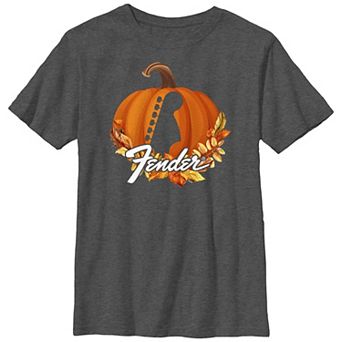 Boys 6-20 Fender Carved Pumpkin Graphic Tee
