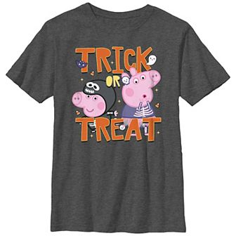Boys 8-20 Peppa Pig Trick Or Treat Graphic Tee