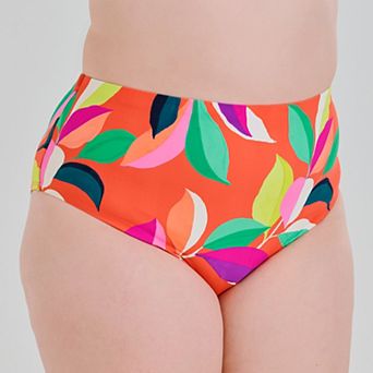 Plus Size Freshwater Compression Swim Bottoms