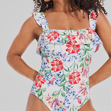 Women's Freshwater Ruffles One-Piece Swimsuit