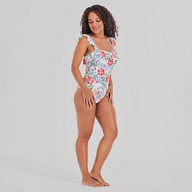 Women's Freshwater Ruffles One-Piece Swimsuit