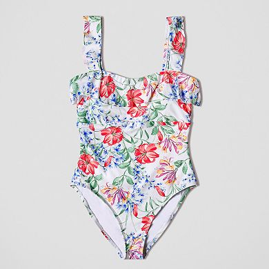 Women's Freshwater Ruffles One-Piece Swimsuit